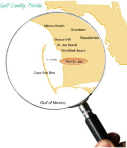 Map of Port St. Joe Florida